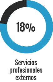 Servicios profesionales externos